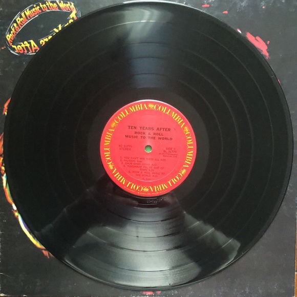 Ten Years After Rock & Roll Music To The World Vinyl Lp '72 - Picture 7 of 7
